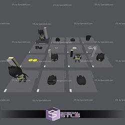 Super Basic STL Batman Knitted