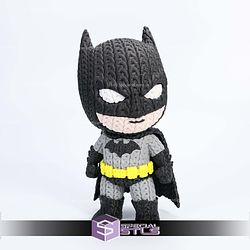 Super Basic STL Batman Knitted
