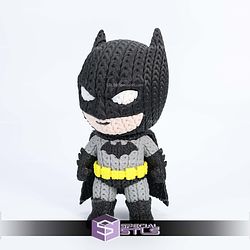 Super Basic STL Batman Knitted