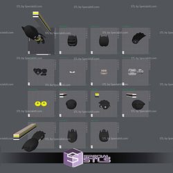 Super Basic STL Batman Knitted