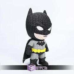 Super Basic STL Batman Knitted