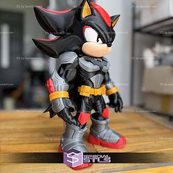 Super Basic STL Batman Shadow Sonic Multipart