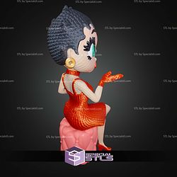 Super Basic STL Betty Boop Knitted No AMS Multipart
