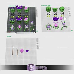 Super Basic STL Blod Zombies