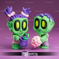 Super Basic STL Blod Zombies
