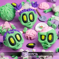 Super Basic STL Blod Zombies