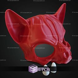 Super Basic STL Cat Skull Mask