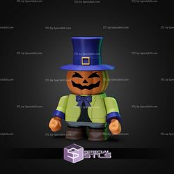 Super Basic STL Chunk Pumpkin Halloween