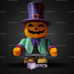 Super Basic STL Chunk Pumpkin Halloween