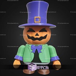 Super Basic STL Chunk Pumpkin Halloween
