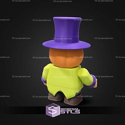 Super Basic STL Chunk Pumpkin Halloween