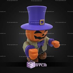 Super Basic STL Chunk Pumpkin Halloween