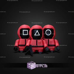 Super Basic STL Chunk Squid Game Soldier