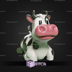 Super Basic STL Cowora Cute Cow