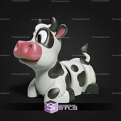 Super Basic STL Cowora Cute Cow