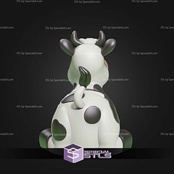 Super Basic STL Cowora Cute Cow