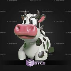 Super Basic STL Cowora Cute Cow