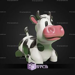 Super Basic STL Cowora Cute Cow