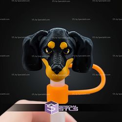 Super Basic STL Dog Straw Toppers and Keychains Set 3
