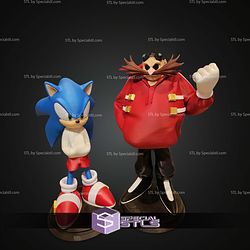 Super Basic STL Dr Eggman Urban Vibes