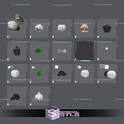 Super Basic STL Draco Malfoy Knitted