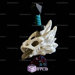 Super Basic STL Dragon Skull Dicetower