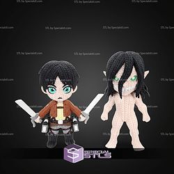 Super Basic STL Eren Titan Knitted