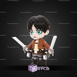 Super Basic STL Eren Yeager Knitted