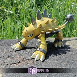 Super Basic STL Files Ankylomon Digimon
