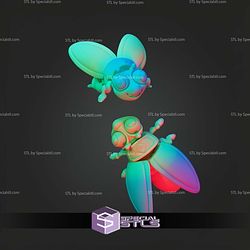 Super Basic STL Files Firefly Magnet