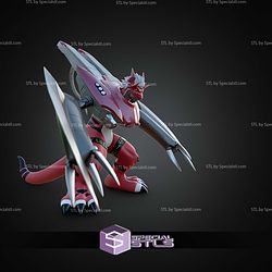 Super Basic STL Files Megalogrowmon Digimon