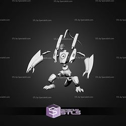 Super Basic STL Files Megalogrowmon Digimon
