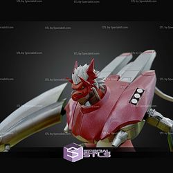 Super Basic STL Files Megalogrowmon Digimon