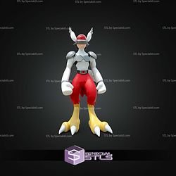 Super Basic STL Files Silphymon Digimon