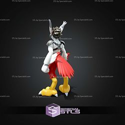 Super Basic STL Files Silphymon Digimon