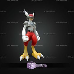 Super Basic STL Files Silphymon Digimon