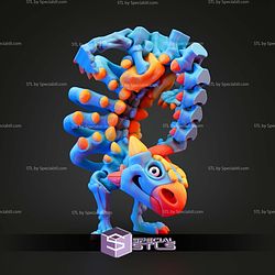 Super Basic STL Files Skeleton Ankylosaurus