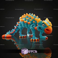 Super Basic STL Files Skeleton Ankylosaurus