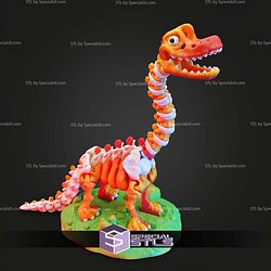 Super Basic STL Files Skeleton Brachiosaurus