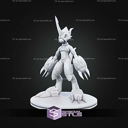 Super Basic STL Flamedramon Digimon