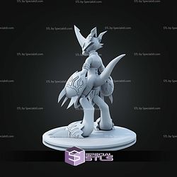 Super Basic STL Flamedramon Digimon