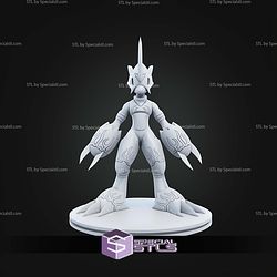 Super Basic STL Flamedramon Digimon
