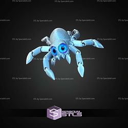 Super Basic STL Flexi Chibi Spider
