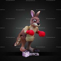 Super Basic STL Flexi Cute Kangaroo