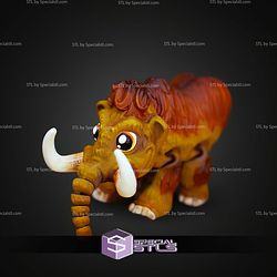 Super Basic STL Flexi Cute Mammoth