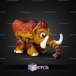 Super Basic STL Flexi Cute Mammoth