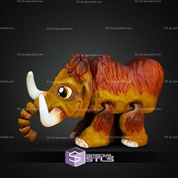 Super Basic STL Flexi Cute Mammoth