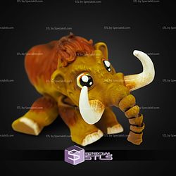 Super Basic STL Flexi Cute Mammoth