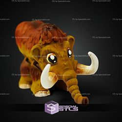 Super Basic STL Flexi Cute Mammoth