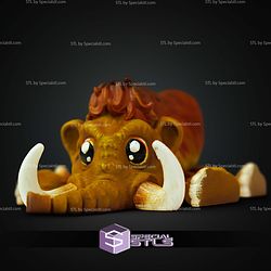 Super Basic STL Flexi Cute Mammoth